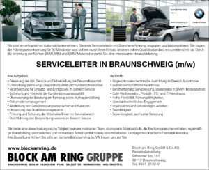 Serviceleiter für Braunschweig gesucht
